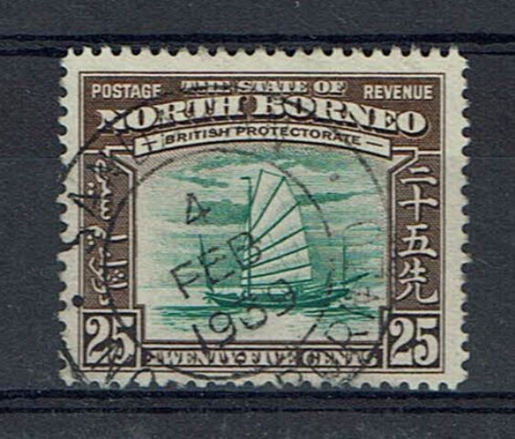 Image of North Borneo/Sabah SG 313a FU British Commonwealth Stamp